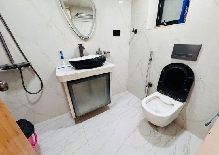 Attached Bathroom, royal-palms-garden-view 2 Bedroom 981 Sq.Ft. Apartment In Goregaon East Mumbai 10753130