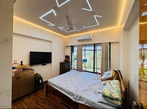 Bedroom in 2 BHK Apartment at Royal Palms Garden View, Goregaon East – for Sale