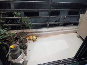 Balcony in 1 BHK Apartment at Shree Swami Narendra Prasanna Complex, Kalher – for Rent