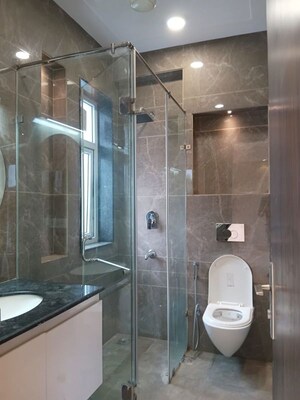 Bathroom in 3 BHK Builder Floor at East Of Kailash – for Rent