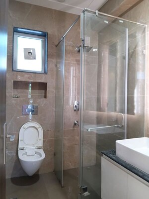 Bathroom in 3 BHK Builder Floor at East Of Kailash – for Rent