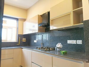 Kitchen in 3 BHK Builder Floor at East Of Kailash – for Rent