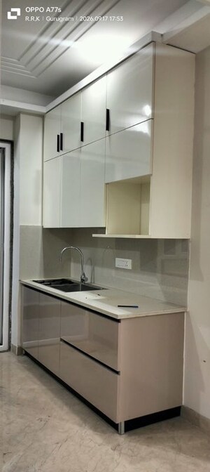 Kitchen in 3 BHK Builder Floor at Ansal Sushant Apartments, Sushant Lok I – for Rent