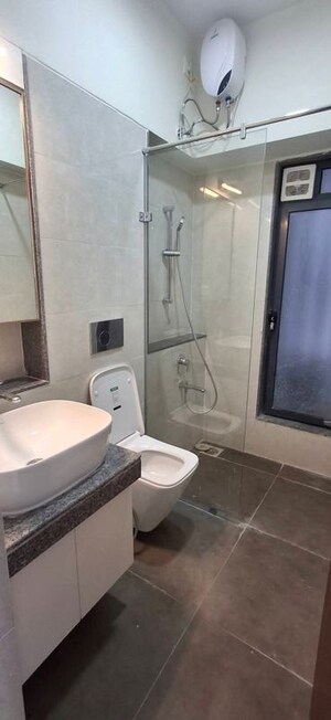 Bathroom in 2 BHK Apartment at Dynamix Divum, Malad East – for Rent