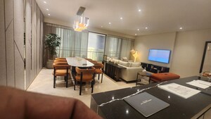 Living Room in 4 BHK Apartment at Oberoi Elysian Tower A, Goregaon East – for Sale