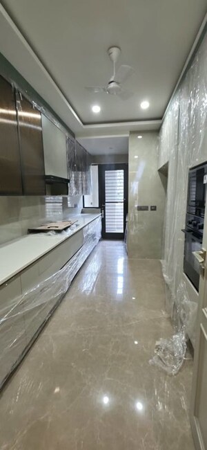 Kitchen in 4 BHK Builder Floor at Nehru Enclave – for Rent