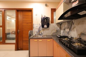 Kitchen in 4 BHK Builder Floor at Sector 43 – for Rent