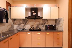 Kitchen in 4 BHK Builder Floor at Sector 43 – for Rent
