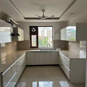Kitchen in 4 BHK Apartment at 4S Aradhya Extension, Sector 67a – for Rent