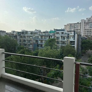 Balcony in 4 BHK Apartment at 4S Aradhya Extension, Sector 67a – for Rent