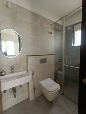 Bathroom in 3 BHK Apartment at Omkar Apartments Bavdhan, Bavdhan – for Rent