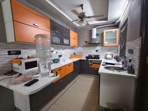 Kitchen in 2.5 BHK Apartment at Lahari Harivillu, Manikonda – for Rent