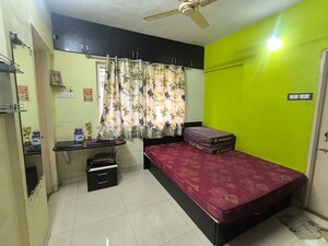 Bedroom in 2 BHK Apartment at Yash Sankul, Pimple Saudagar – for Rent