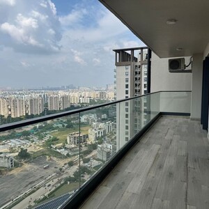Balcony in 3 BHK Apartment at M3M Heights, Sector 65 – for Rent