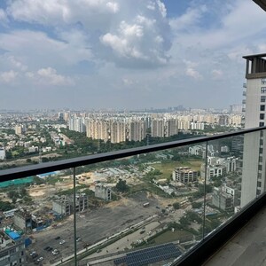 Balcony in 3 BHK Apartment at M3M Heights, Sector 65 – for Rent
