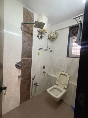 Bathroom in 2 BHK Apartment at GHP Crystal Court, Powai – for Rent