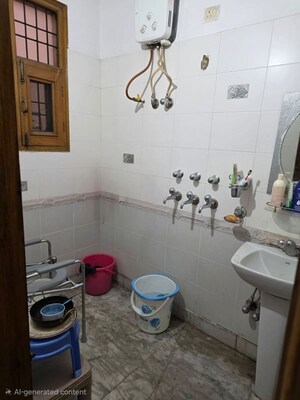 Bathroom in 2 BHK Independent House at Sector 21 – for Rent