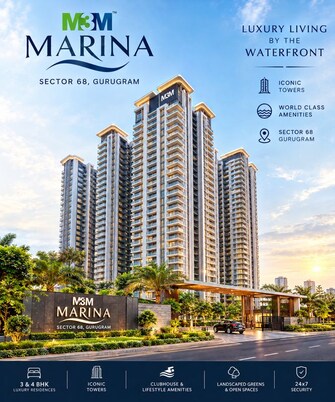 3.5 BHK Apartment For Sale in M3M Marina in Sector 68, Gurgaon