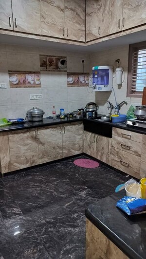 Kitchen in 2 BHK Apartment at Surabhi Apartments Lagger, Laggere – for Sale