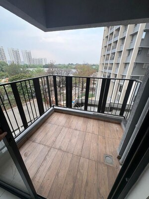 Balcony in 3 BHK Apartment at Mahindra Nestalgia, Pimpri – for Rent