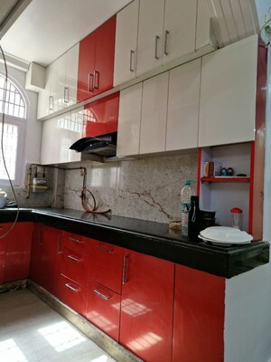 Kitchen in 2 BHK Builder Floor at Rajendra Nagar Sector 5 – for Sale