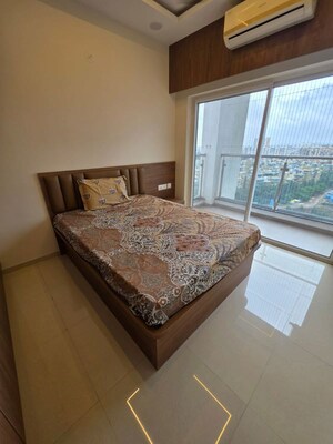 Bedroom in 3 BHK Apartment at Runwal The Central Park, Chinchwad – for Rent