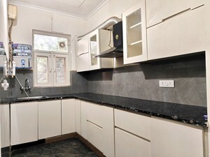 Kitchen in 3 BHK Builder Floor at South City 1 – for Rent