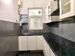 Kitchen in 3 BHK Builder Floor at South City 1 – for Rent