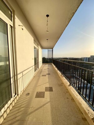 Balcony in 4 BHK Apartment at Dhakoli – for Rent
