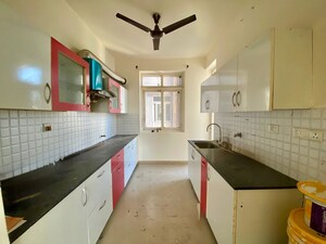 Kitchen in 4 BHK Apartment at Dhakoli – for Rent