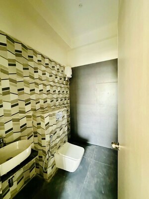 Bathroom in 1 BHK Apartment at Damoji Patil Wadi – for Rent