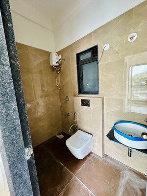 Bathroom in 1 BHK Apartment at Damoji Patil Wadi – for Rent