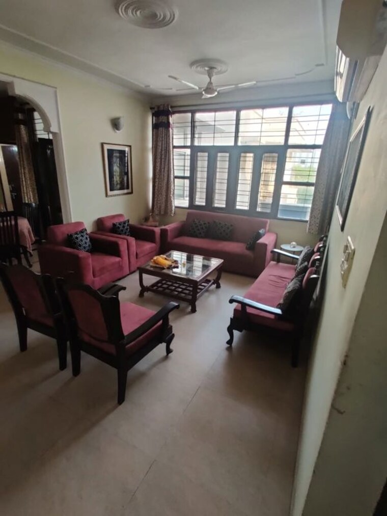 Living Room, aravali-view-rail-vihar 3 Bedroom 1400 Sq.Ft. Apartment In Sector 56 Gurgaon 10754329