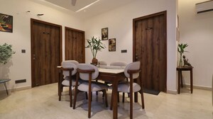 Dining area in 4 BHK Apartment at Maya Green Lotus Utsav, International Airport Road – for Rent