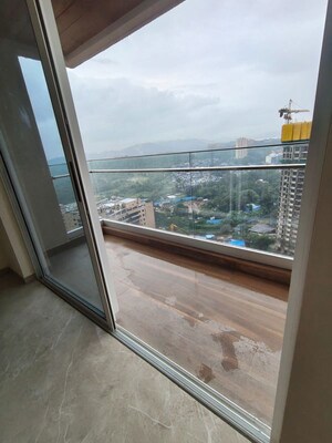 Balcony in 3 BHK Apartment at LnT Elixir Reserve, Powai – for Sale
