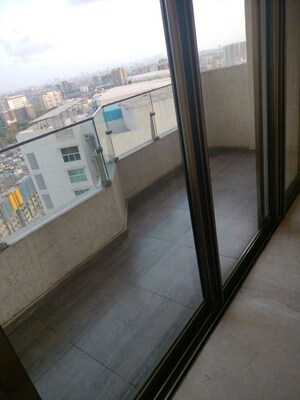 Balcony in 3 BHK Apartment at L&T Emerald Isle, Powai – for Rent