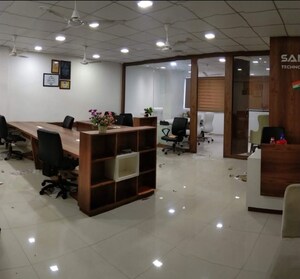 Living Room in  Office Space at Synthesis The First, Vastrapur – for Rent