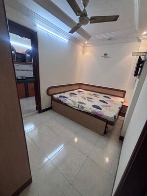 Bedroom in 1 BHK Apartment at Mayur Pankh CHS Charai, Charai – for Rent