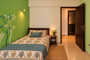 Bedroom in 3 BHK Apartment at Lake Primrose, Powai – for Sale