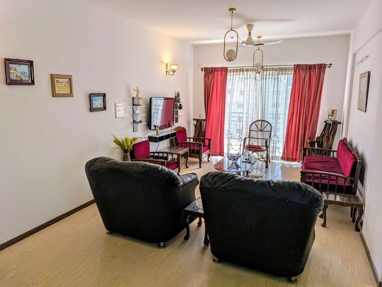 Living Room, skyline-beverly-park 3 Bedroom 1690 Sq.Ft. Apartment In Hebbal Bangalore 10754453