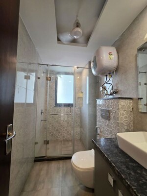 Bathroom in 3 BHK Builder Floor at Sector 43 – for Rent