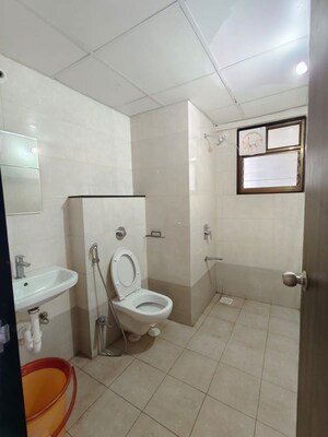 Bathroom in 2 BHK Apartment at Paranjape Blue Ridge, Hinjewadi – for Rent