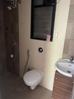 Bathroom in 2 BHK Apartment at Unique Prospero, Lohgaon – for Rent