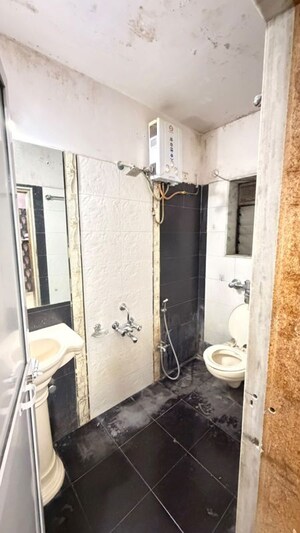 Bathroom in 2 BHK Apartment at Happy Valley, Manpada – for Rent