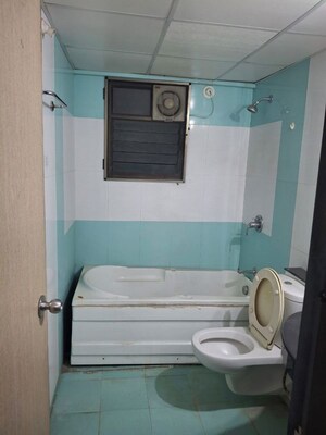 Bathroom in 2 BHK Apartment at Paranjape Blue Ridge, Hinjewadi – for Rent