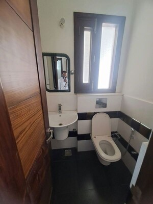 Washroom in 4 BHK Builder Floor at Sector 91 – for Rent