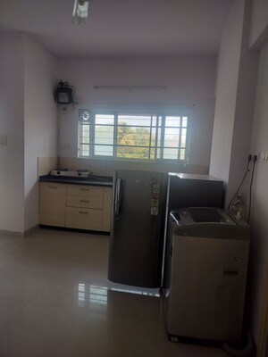 Kitchen in Studio Apartment at Amanora Metro Tower, Hadapsar – for Rent