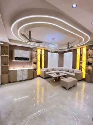 Living Room in 4 BHK Builder Floor at Uttam Nagar – for Sale