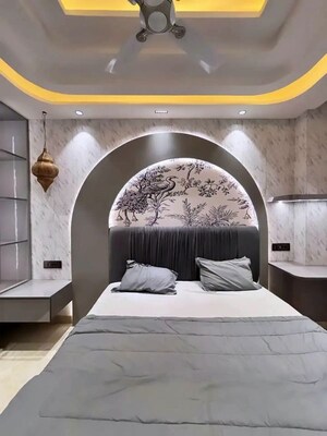 Building Lobby in 4 BHK Builder Floor at Uttam Nagar – for Sale