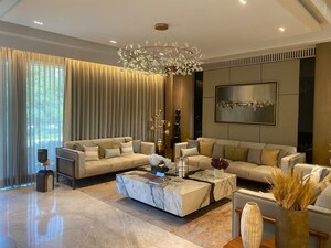 Living Room in 4 BHK Apartment at Mullanpur – for Sale